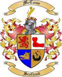 McCome Family Crest from Scotland