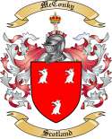 McConky Family Crest from Scotland