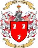 McConnahea Family Crest from Scotland
