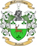McConnellogue Family Crest from Ireland