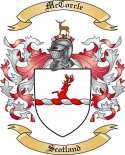 McCorcle Family Crest from Scotland