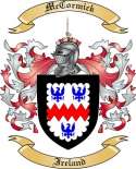 McCormick Family Crest from Ireland