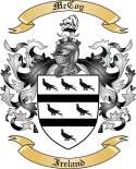 McCoy Family Crest from Ireland