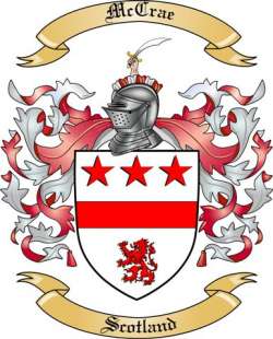 McCrae Family Crest from Scotland2