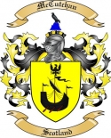 McCutchan Family Crest from Scotland