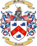 McDarby Family Crest from Ireland