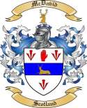 McDavid Family Crest from Scotland