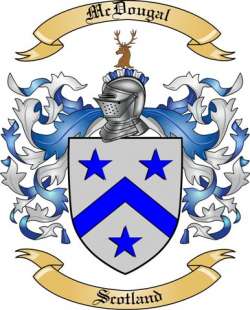McDougal Family Crest from Scotland2