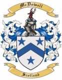 McDowell Family Crest from Scotland1