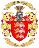McDowney Family Crest from Scotland