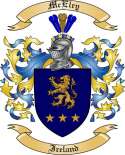 McElry Family Crest from Ireland