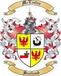 McEntire Family Crest from Scotland
