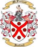 McFarland Family Crest from Scotland