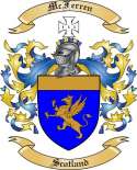 McFerren Family Crest from Scotland