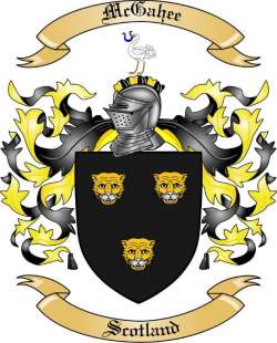 McGahee Family Crest from Scotland