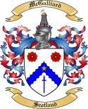McGalliard Family Crest from Scotland