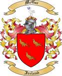 McGee Family Crest from Ireland