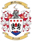 McGeown Family Crest from Ireland