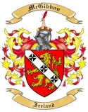 McGibbon Family Crest from Ireland