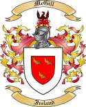 McGill Family Crest from Ireland