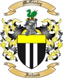 McGinley Family Crest from Ireland