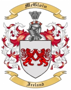 McGloin Family Crest from Ireland
