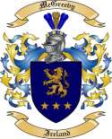 McGreevy Family Crest from Ireland