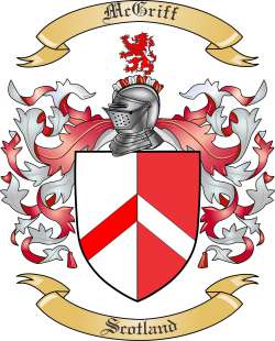 McGriff Family Crest from Scotland
