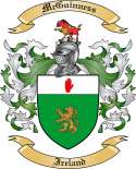 McGuinness Family Crest from Ireland