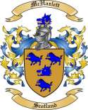 McHazlett Family Crest from Scotland