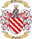 McHenrick Family Crest from Scotland