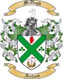 McHugh Family Crest from Ireland