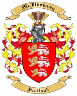 McIldowney Family Crest from Scotland