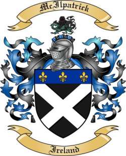 McIlpatrick Family Crest from Ireland