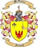 McIntire Family Crest from Ireland