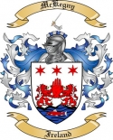 McKegny Family Crest from Ireland