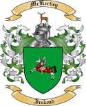 McKervey Family Crest from Ireland