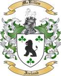McKillen Family Crest from Ireland
