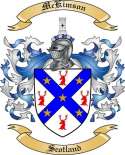 McKimson Family Crest from Scotland
