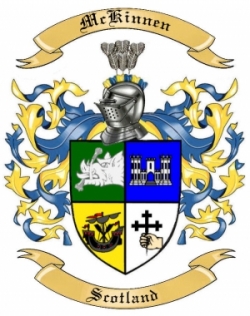 McKinnen Family Crest from Scotland