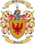 McLaverty Family Crest from Scotland