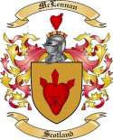 McLennan Family Crest from Scotland