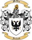 McLin Family Crest from Ireland