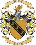 McLoy Family Crest from England