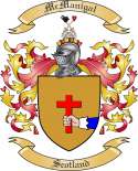 McManigal Family Crest from Scotland