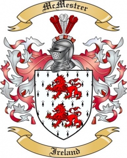 McMestrer Family Crest from Ireland