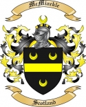 McMiackle Family Crest from Scotland