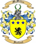 McMillan Family Crest from Scotland