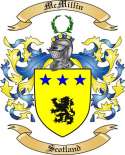 McMillin Family Crest from Scotland