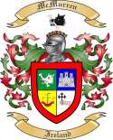 McMurren Family Crest from Ireland